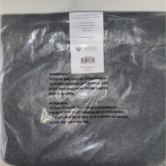 NEW Dior Beauty Black Mesh Tote and Pouch~ Matching Set~ Luxury~ VIP GWP (D19) - Picture 7 of 7